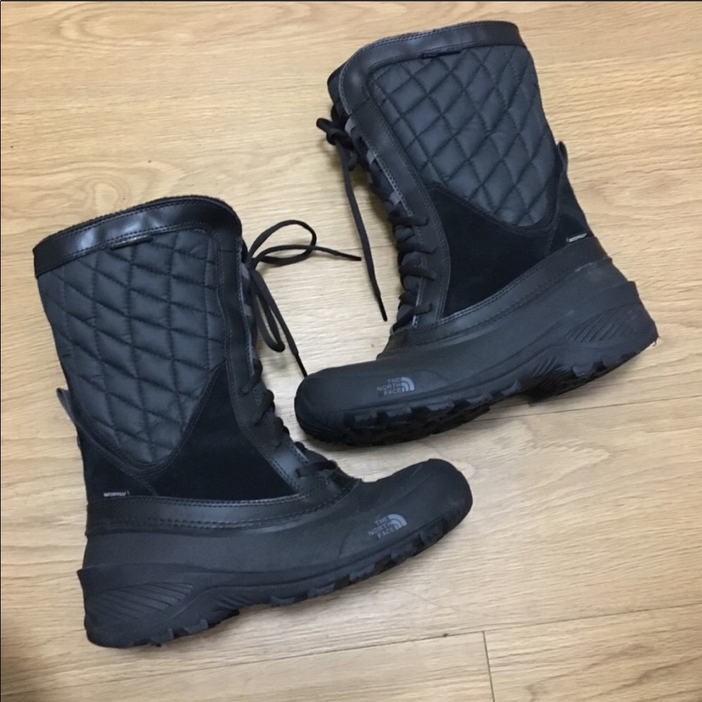 Black Northface Snow Boots Size 7